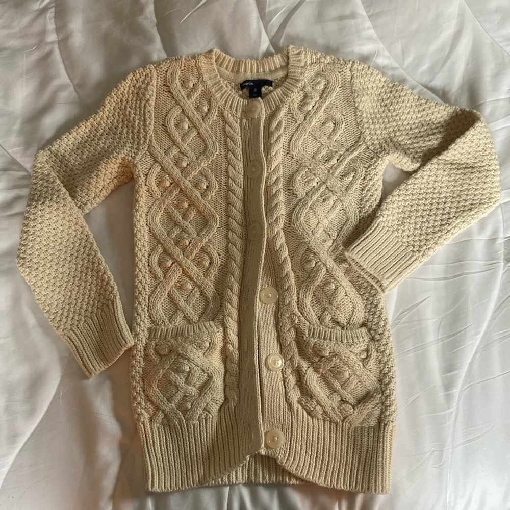 🌞Gap Kids sz 8 girls tunic length cotton cardi🌞